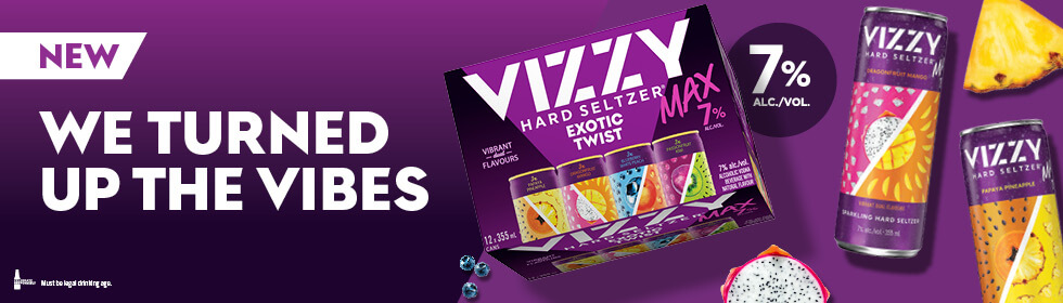 Vizzy hard seltzer, Introducing a new variety of flavors, exotic twist.