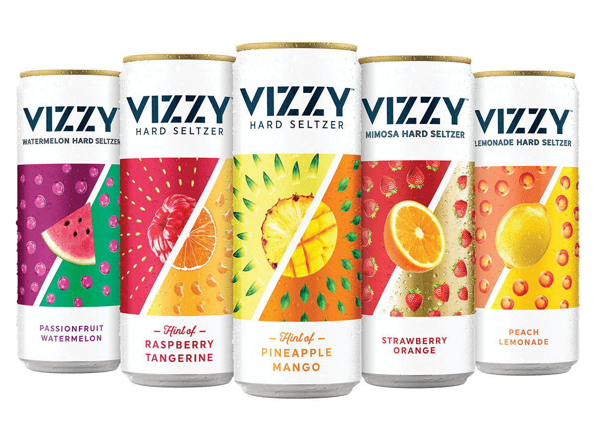 Vizzy 5 flavor Cans