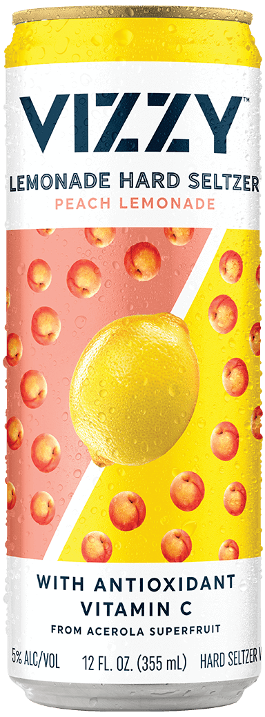Peach lemonade can