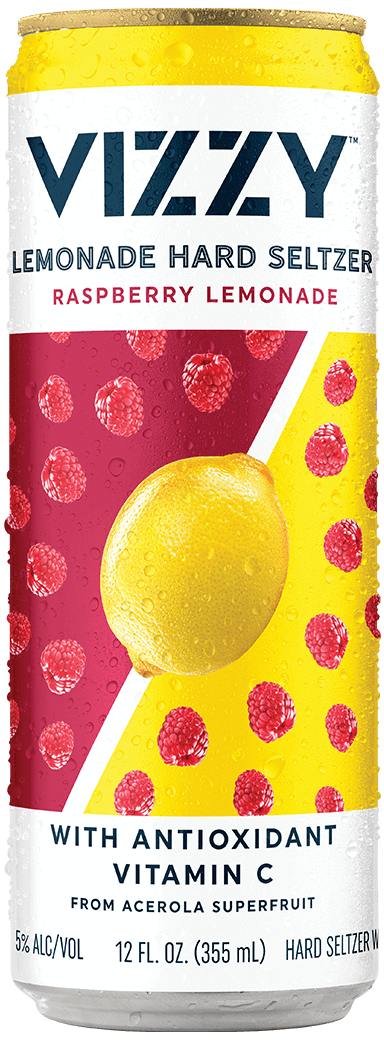 Raspberry lemonade can