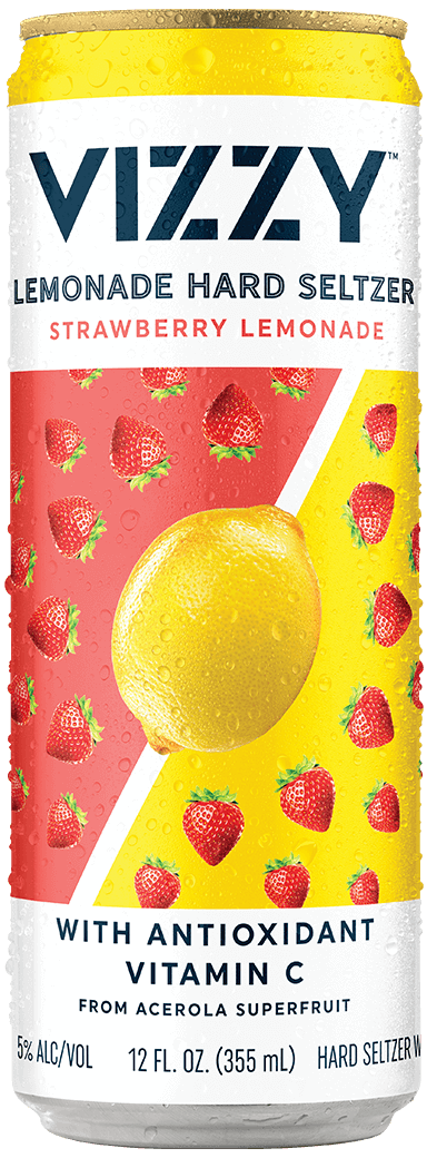 Strawberry lemonade can