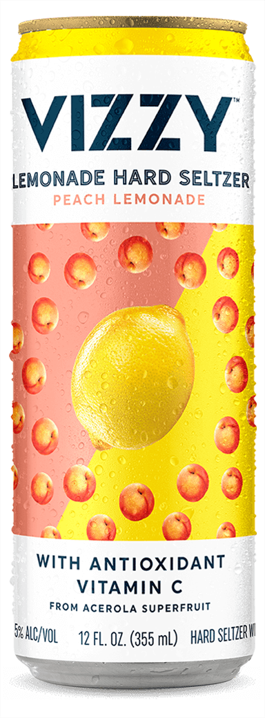 Peach lemonade can