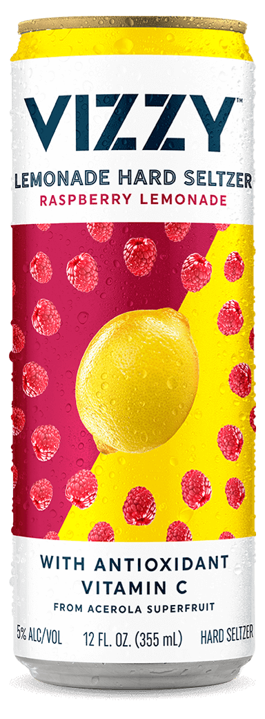 Raspberry lemonade can