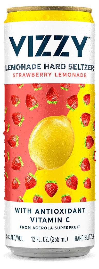 Strawberry lemonade can