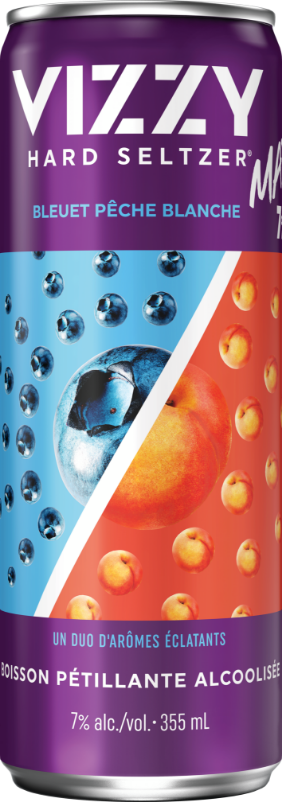 Blueberry White Peach can