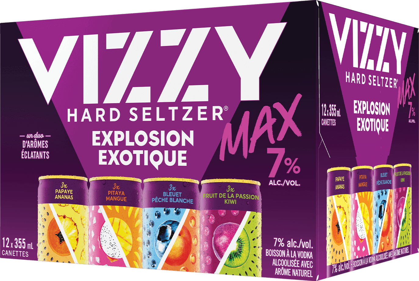 Caisse Vizzy Max 12pk